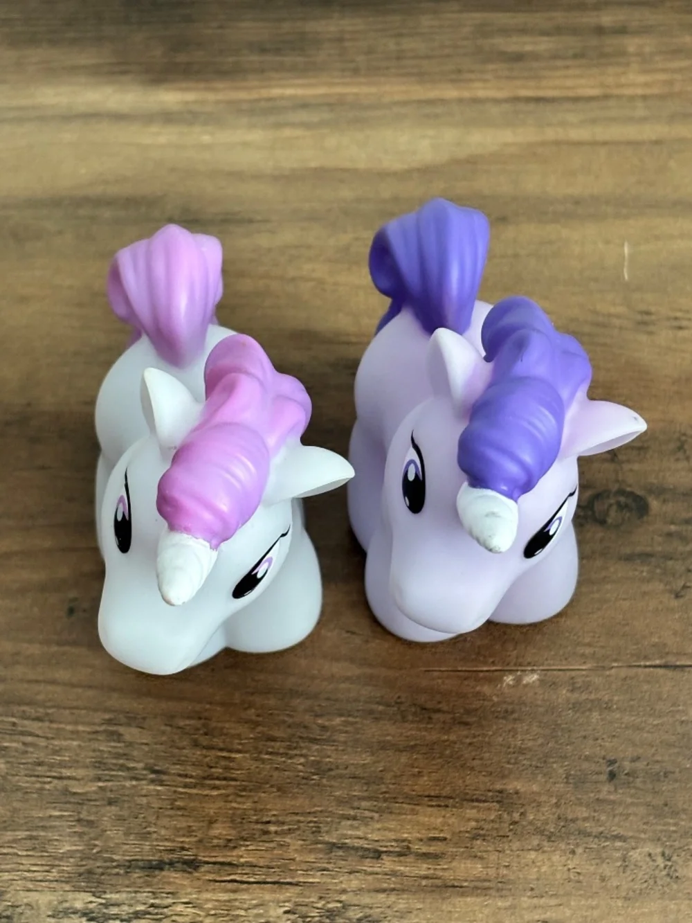 Step 2 Unicorn Toy Figures White Purple Pink Water Table Replacement Cake Topper